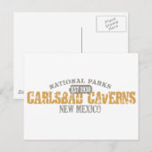Nationaal park Carlsbad Caverns Briefkaart (Voorkant / Achterkant)