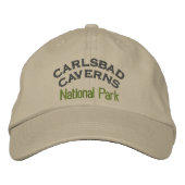 Nationaal park Carlsbad Caverns Geborduurde Pet (Voorkant)