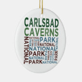 Nationaal park Carlsbad Caverns Keramisch Ornament (Rechts)