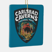 Nationaal park Carlsbad Caverns Keramisch Ornament (Rechts)