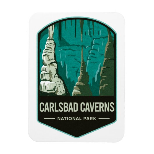 Nationaal park Carlsbad Caverns Magneet (Verticaal)