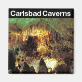 Nationaal park Carlsbad Caverns Magneet (Voorkant)