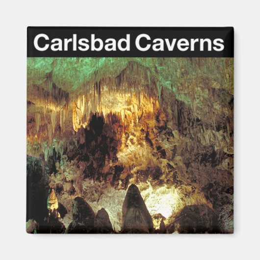 Nationaal park Carlsbad Caverns Magneet (Voorkant)