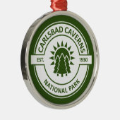 Nationaal park Carlsbad Caverns Metalen Ornament (Rechts)
