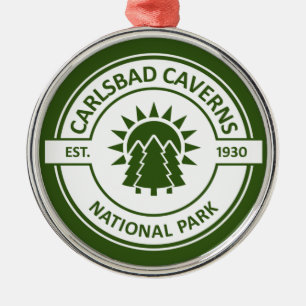 Nationaal park Carlsbad Caverns Metalen Ornament