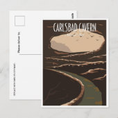  Nationaal Park Carlsbad Caverns New Mexico Briefkaart (Voorkant / Achterkant)