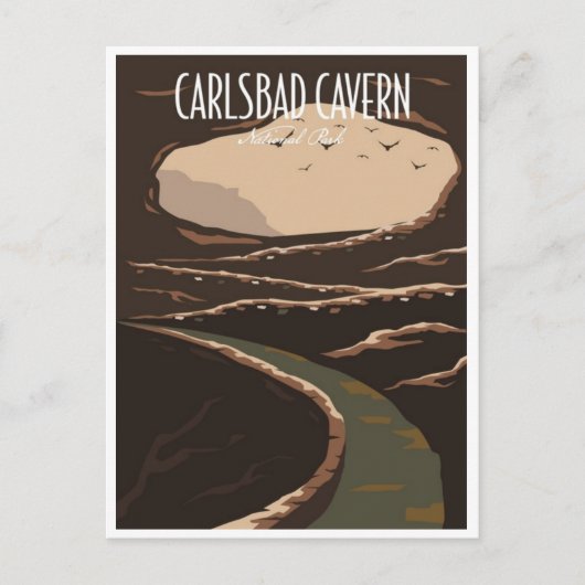  Nationaal Park Carlsbad Caverns New Mexico Briefkaart (Voorkant)
