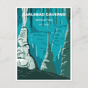 Nationaal Park Carlsbad Caverns New Mexico Briefkaart