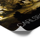 Nationaal park Carlsbad Caverns Poster (Hoek)