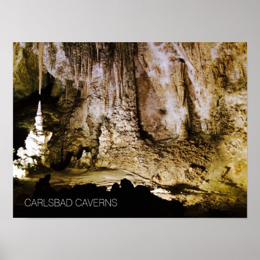 Nationaal park Carlsbad Caverns Poster (Voorkant)