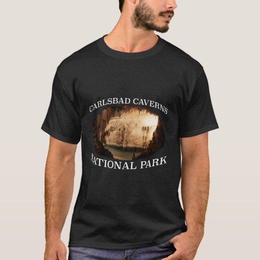 Nationaal park Carlsbad Caverns T-shirt (Voorkant)