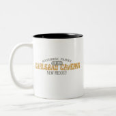 Nationaal park Carlsbad Caverns Tweekleurige Koffiemok (Links)