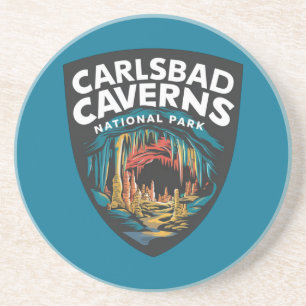 Nationaal park Carlsbad Caverns Zandsteen Onderzetter