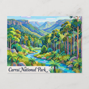 Nationaal park Carrai Australië Briefkaart