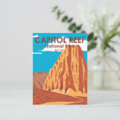 Nationaal Park Cathedraal vallei van Capitol Reef Briefkaart (Staand voorkant)