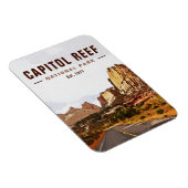 Nationaal Park Cathedraal vallei van Capitol Reef Magneet (Rechterzijde)