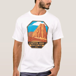 Nationaal Park Cathedraal vallei van Capitol Reef T-shirt