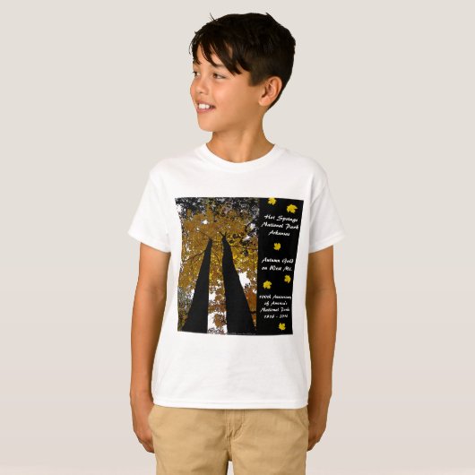 Nationaal Park Centennial Hot Springs T-shirt (Voorkant volledig)