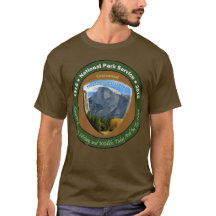Nationaal Park Centennial Shirt Brown Half Dome