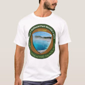 Nationaal Park Centennial TShirt Yellowstone (Voorkant)