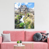 Nationaal park Central Mount Kenya Canvas Afdruk (Insitu (Woonkamer))