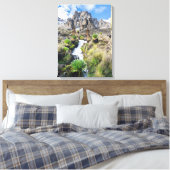 Nationaal park Central Mount Kenya Canvas Afdruk (Insitu (Slaapkamer))