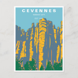  Nationaal Park Cevennes Frankrijk Briefkaart