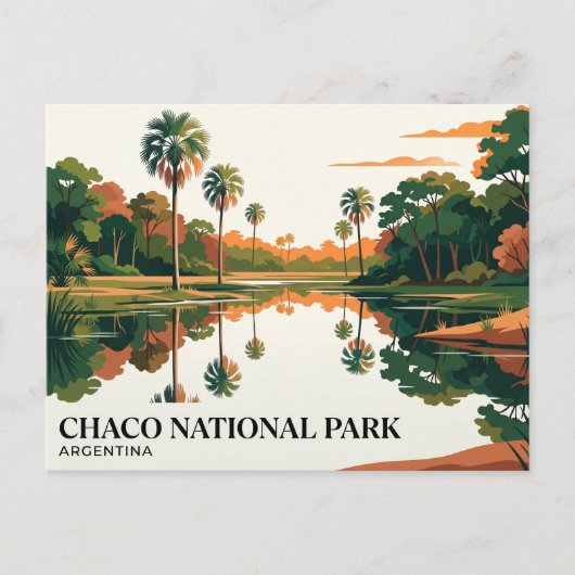 Nationaal park Chaco Argentinië Briefkaart (Voorkant)