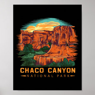 Nationaal park Chaco Canyon Poster