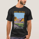 Nationaal park Chisos Mountain in Big Bend T-shirt (Voorkant)