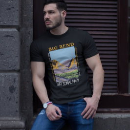 Nationaal park Chisos Mountain in Big Bend T-shirt