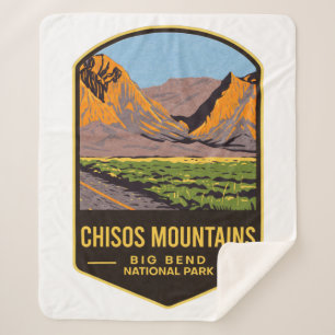 Nationaal park Chisos Mountains Big Bend Sherpa Deken