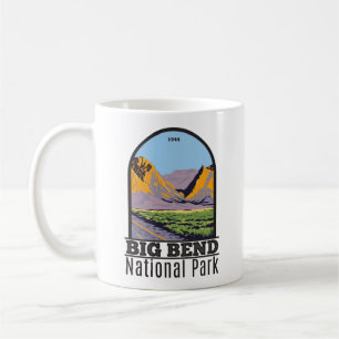 Nationaal park Chisos Mountains Vintage Big Bend Koffiemok