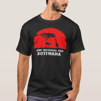Nationaal park Chobe Botswana Africa Safari Girraf T-shirt