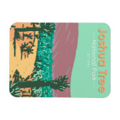 Nationaal park Cholla Cactus Garden Magneet (Horizontaal)