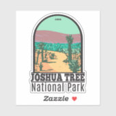 Nationaal park Cholla Cactus Garden Sticker (Vel)