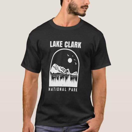 Nationaal Park Clark Hiking Vacation 13 T-shirt (Voorkant)