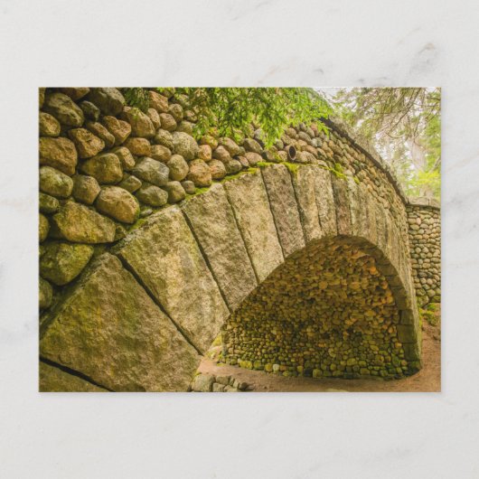 Nationaal park Cobblestone Bridge Acadia Briefkaart (Voorkant)