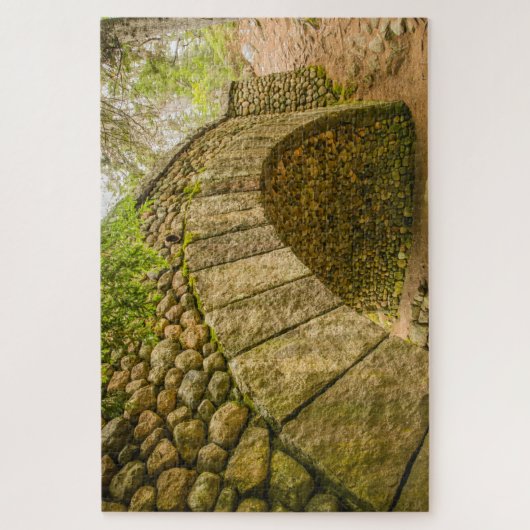 Nationaal park Cobblestone Bridge Acadia Legpuzzel (Verticaal)