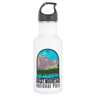Nationaal park Colorado Beer Lake Rocky Mountain Waterfles