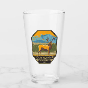 Nationaal park Colorado Elk Rocky Mountain Glas