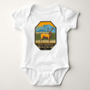 Nationaal park Colorado Elk  Rocky Mountain Romper