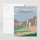 Nationaal park Colorado Grays Peak Briefkaart (Voorkant / Achterkant)