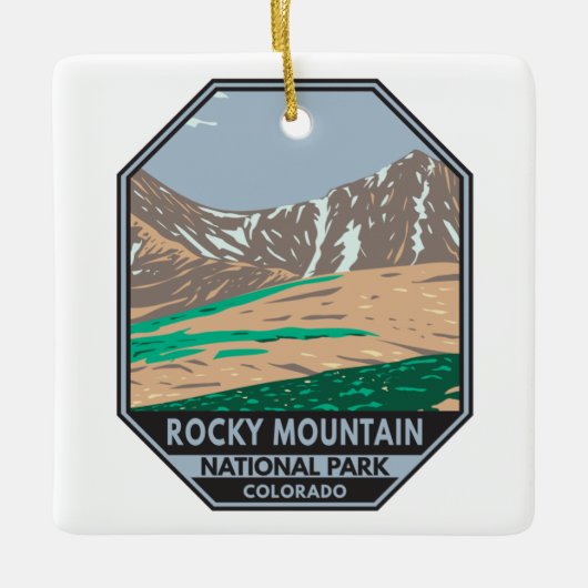Nationaal park Colorado Grays Peak Keramisch Ornament (Voorkant)