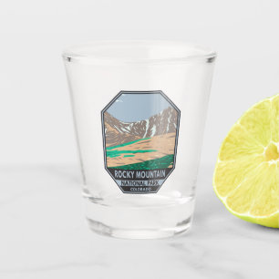 Nationaal park Colorado Grays Peak Shot Glas