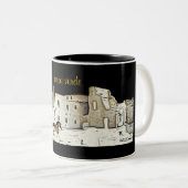 Nationaal park Colorado Mesa Verde Tweekleurige Koffiemok (Voorkant rechts)