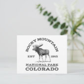 Nationaal park Colorado Moose Hike O Briefkaart (Staand voorkant)