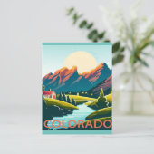 Nationaal park Colorado Mountain Briefkaart (Staand voorkant)