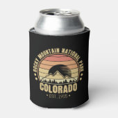 Nationaal Park Colorado Retro Blikjeskoeler (Blikje Voorkant)