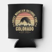 Nationaal Park Colorado Retro Blikjeskoeler (Voorkant)